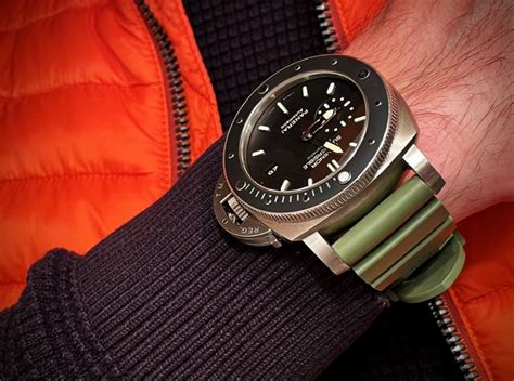 panerai oem kautschuk oliv